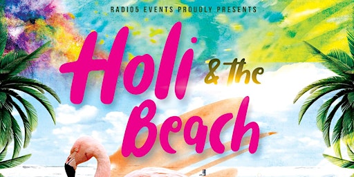 Imagen principal de HOLI & THE BEACH: LA'S BIGGEST FESTIVAL OF COLORS 2024 @ SEASIDE LAGOON!