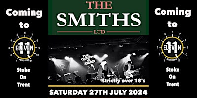 Hauptbild für The Smiths ltd live Eleven Stoke