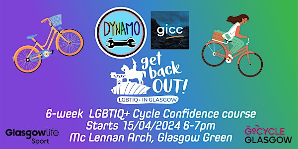 Build confidence cycling with other LGBTIQ+ people