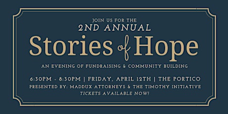 2nd Annual Stories of Hope