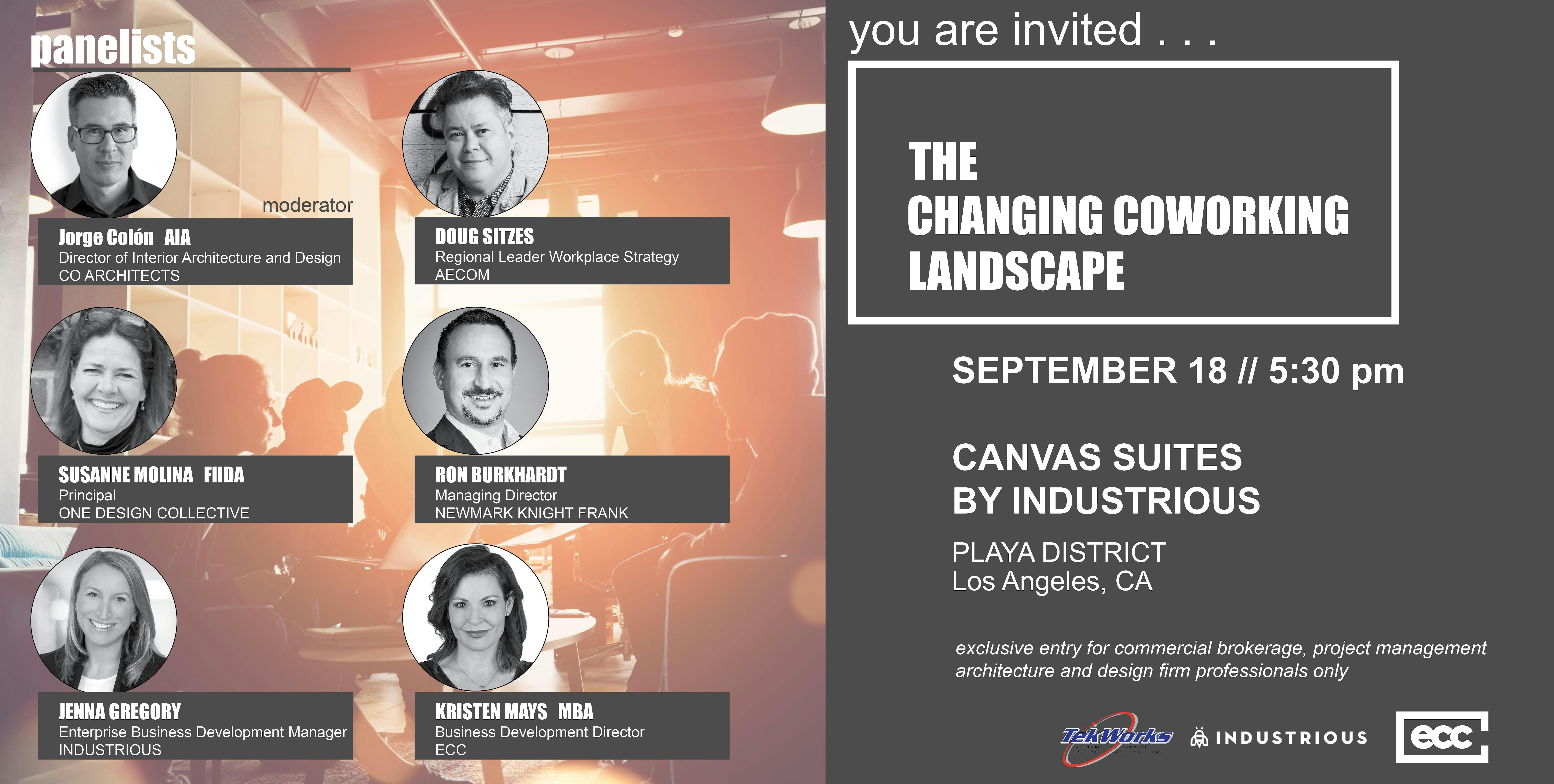 The Changing Coworking Landscape :: Panel Event