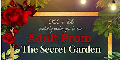 Imagem principal do evento Adult Prom: The Secret Garden