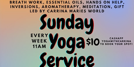 Sunday Yoga Service