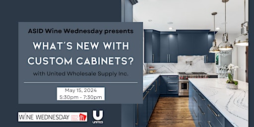 * Wine Wednesday * What's new with custom cabinets? primary image