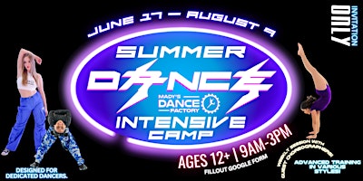 Summer Dance Intensive Camp 2024  primärbild