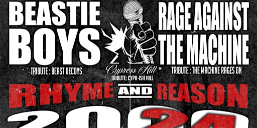 Immagine principale di Rhyme & Reason Tour - Rage Against The Machine, Beastie Boys & Cypress Hill 