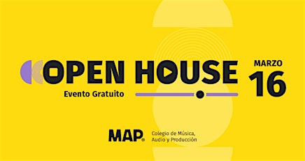Open House en Colegio MAP, 16 de marzo 2024. primary image