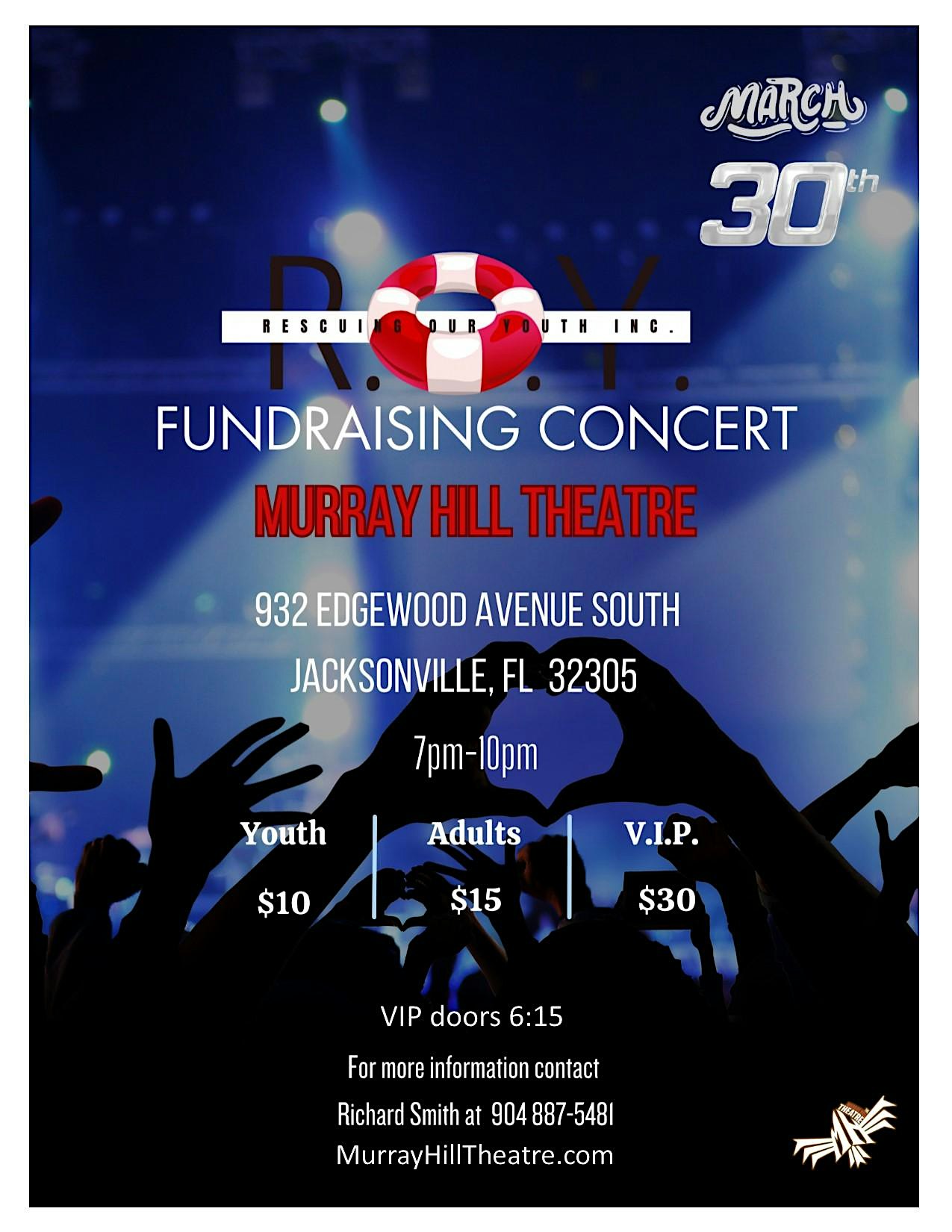 Rescuing Our Youth Fundraising Concert