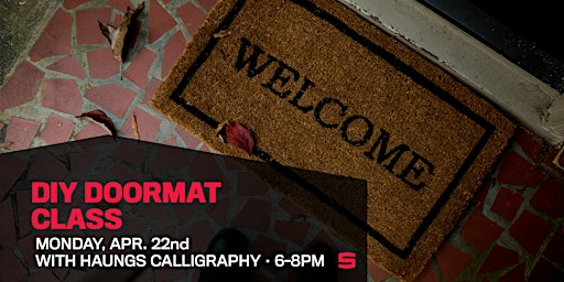 Imagem principal de DIY Doormat Class with Haungs Calligrpahy