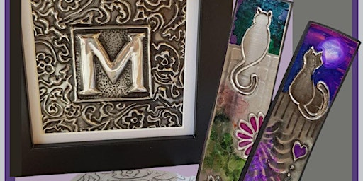 Decorative Pewter Letter and Bookmark Workshop primary image