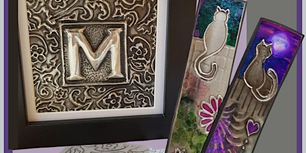 Decorative Pewter Letter and Bookmark Workshop