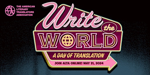 Imagem principal do evento Write the World 2024: A Day of Translation