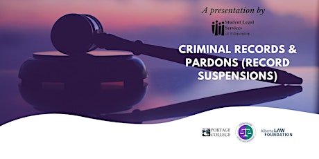 Criminal Records & Pardons (Record Suspensions) primary image