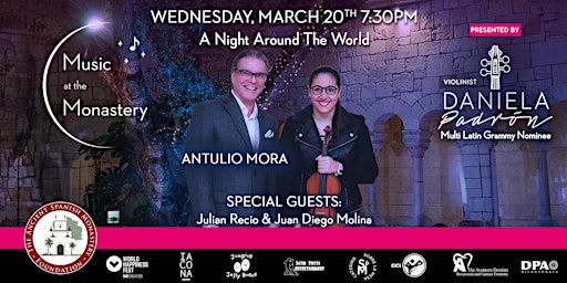 Imagen principal de Daniela Padrón presents A Night Around the World on Music at the Monastery