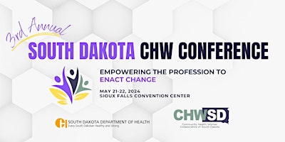 Primaire afbeelding van 3rd Annual South Dakota CHW Conference