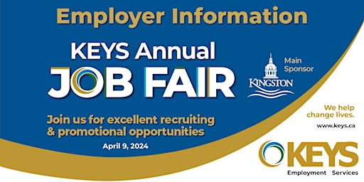 Imagen principal de KEYS Annual Job Fair 2024 - Employer Registration