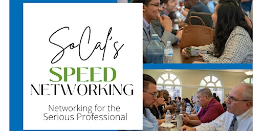 Image principale de SoCal Speed Networking Event