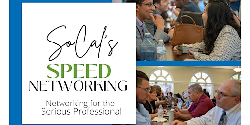 Imagem principal do evento SoCal Speed Networking Event