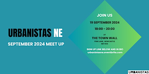 Primaire afbeelding van Urbanistas NE #36 September 2024 meet up