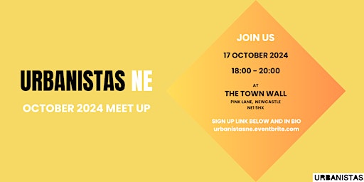 Primaire afbeelding van Urbanistas NE #37 October 2024 meet up