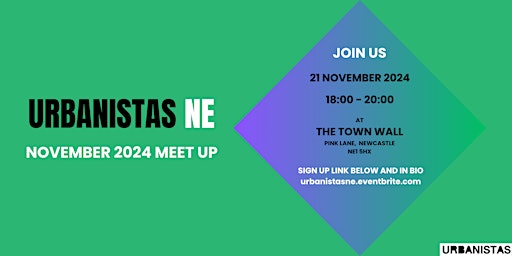 Primaire afbeelding van Urbanistas NE #38 November 2024 meet up