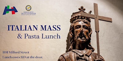 Italian Mass & Pasta Lunch primary image