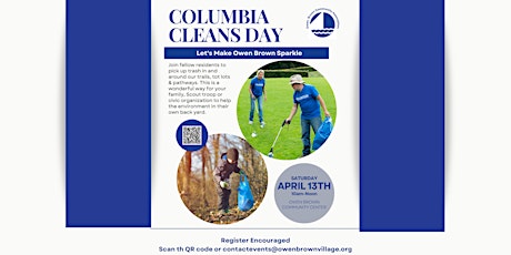 Columbia Cleans Day