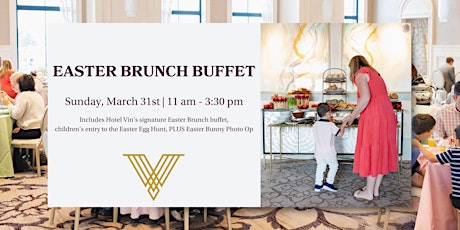 Primaire afbeelding van Easter Brunch Buffet & Children's Easter Egg Hunt