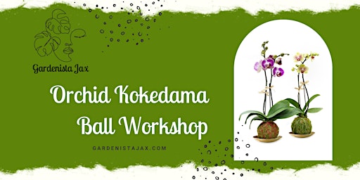 Image principale de Orchid Kokedama Ball Workshop