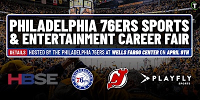 Imagen principal de Philadelphia 76ers Sports & Entertainment Career Fair