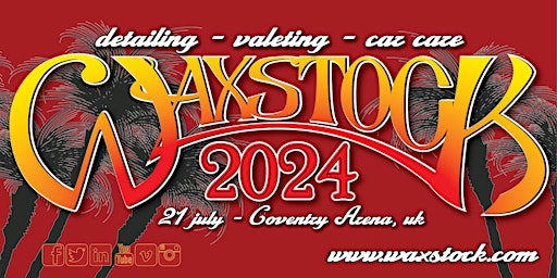 Waxstock 2024 - world's largest specialist car care and detailing festival primary image