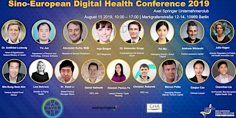 Future of Healthcare | Sino-European Digital Health Summit 2019 primary image