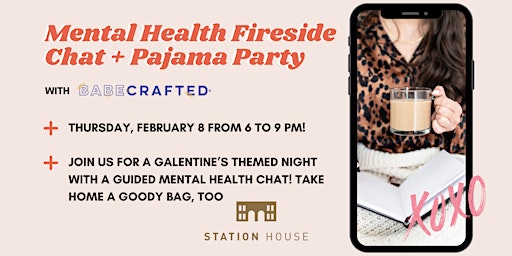 Mental Health Fireside Chat + Pajama Party  primärbild