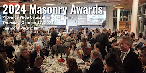Imagem principal do evento 2024 Masonry Awards