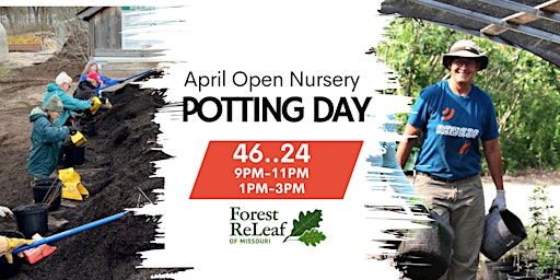 Imagem principal do evento April Open Nursery Potting Day