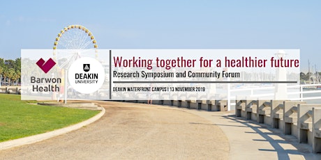 Barwon Health and Deakin University Community Health Forum  primärbild