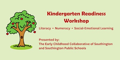 Imagen principal de Southington Kindergarten Readiness Workshop - 2024