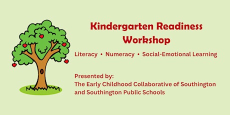 Primaire afbeelding van Southington Kindergarten Readiness Workshop - 2024