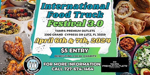 Immagine principale di Florida Penguin's International Food Truck Festival 3.0 