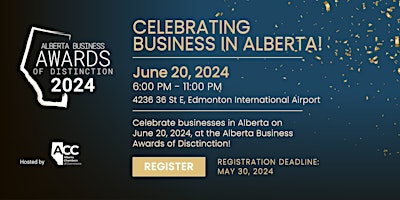 Imagem principal do evento Alberta Business Awards of Distinction 2024