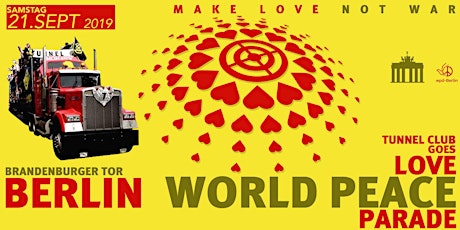 Love World Peace Parade * * * * * Sa 21.09.19