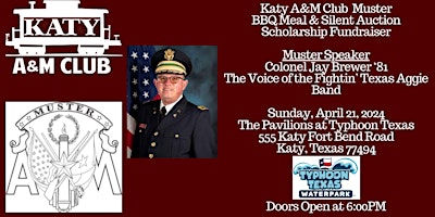Katy A&M Club Aggie Muster 2024 primary image