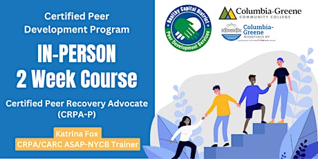 Certified Peer Development Program (CRPA-P)