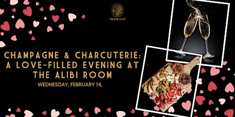 Primaire afbeelding van Champagne & Charcuterie: A Love-Filled Evening at  The Alibi Room