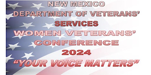 Imagem principal do evento 2024 Department of Veterans' Services, Women Veterans' Conference