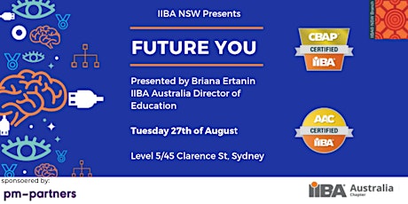 Future You – IIBA education for 21st century primary image