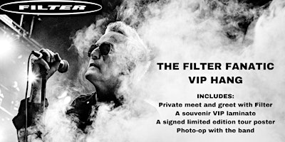 Primaire afbeelding van THE FILTER FANATIC VIP HANG - March 29, 2024