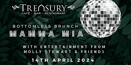 Primaire afbeelding van Mamma Mia Bottomless Brunch with Molly Stewart