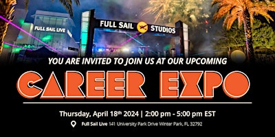 Immagine principale di Full Sail Spring Career Expo 2024 