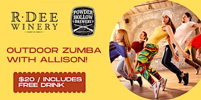 Image principale de Outdoor Zumba with Allison!